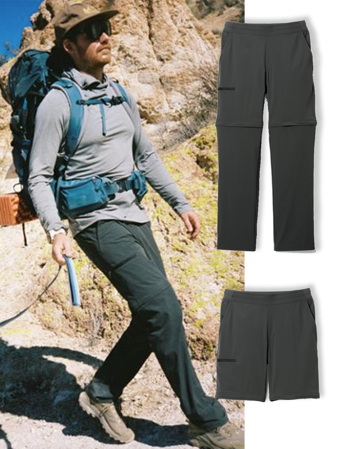Men's Stretch Convertible Pants