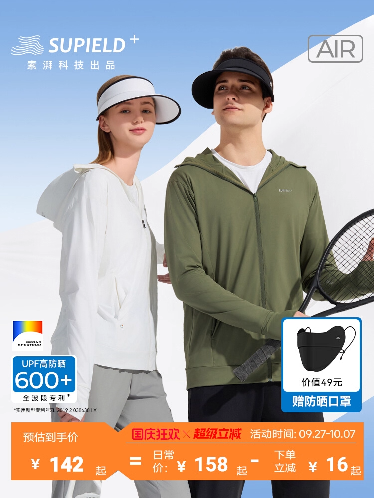 Full-Spectrum UV-Block Windbreaker – Unisex Sun Protection Coats