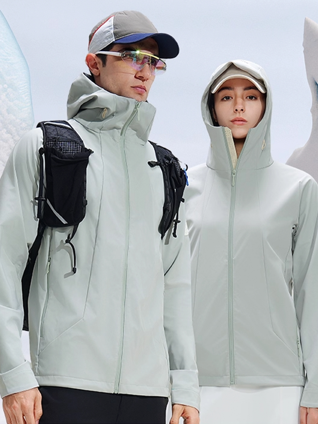 Windproof & Rainproof Softshell Jacket with Seamless Cut – Multi-Functional Outdoor Fall Anti-Static