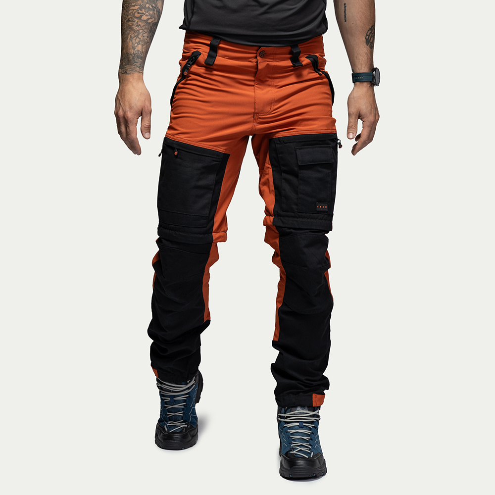 [PRE-ORDER] F002 Convertible Zip-Off Hiking Pants Burnt Orange