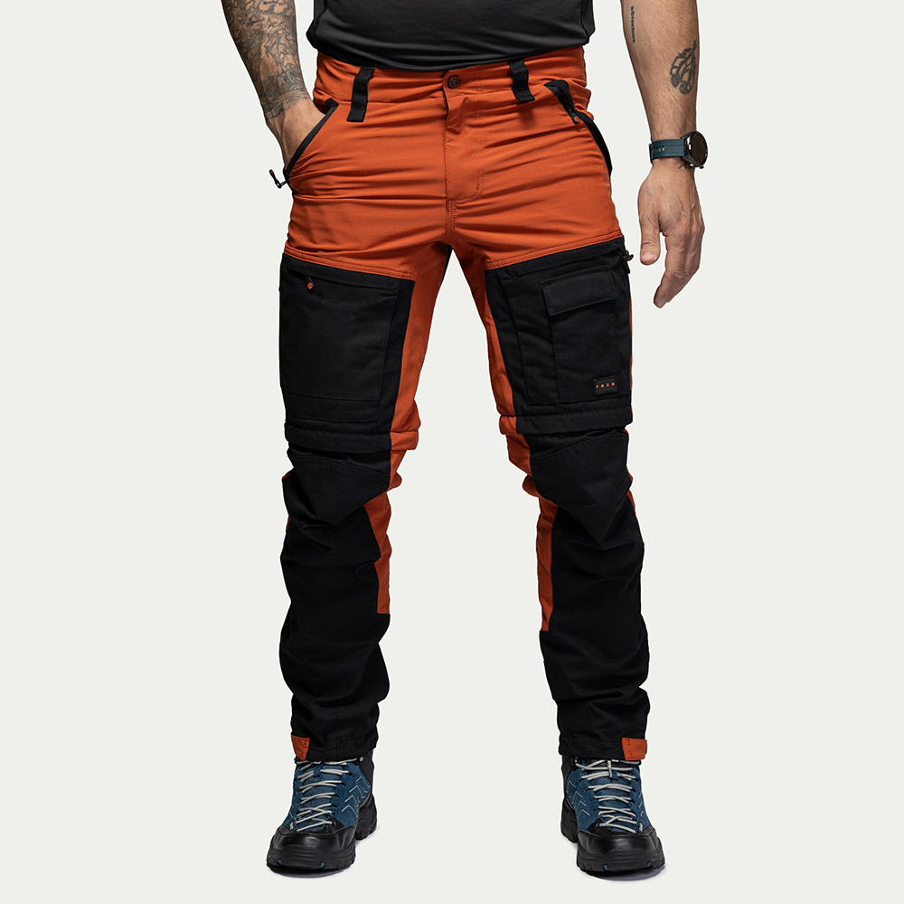 [PRE-ORDER] F002 Convertible Zip-Off Hiking Pants Burnt Orange