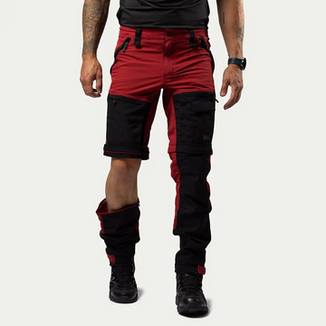 [PRE-ORDER] F002 Convertible Zip-Off Hiking Pants Rio Red