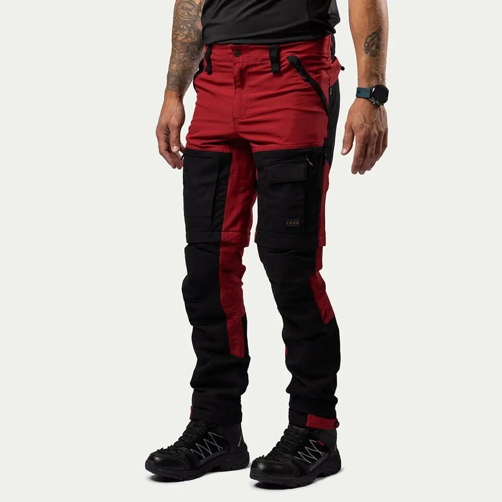 [PRE-ORDER] F002 Convertible Zip-Off Hiking Pants Rio Red