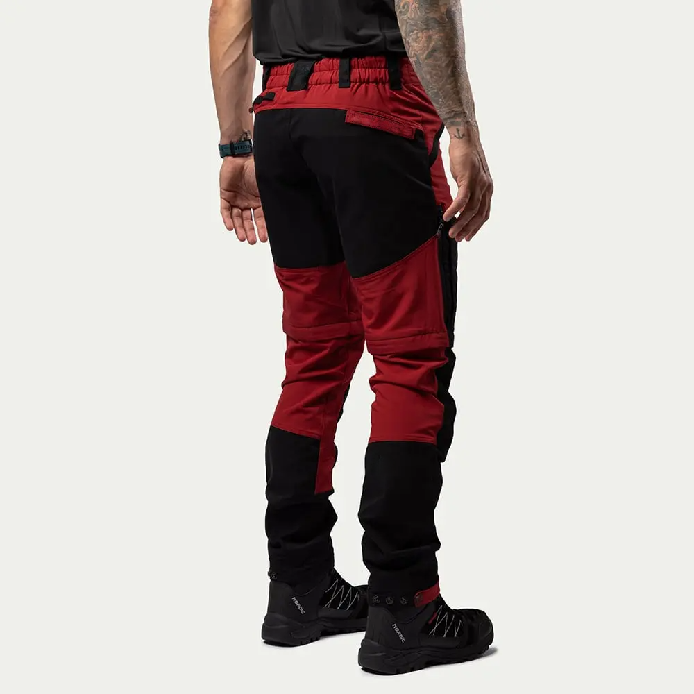 [PRE-ORDER] F002 Convertible Zip-Off Hiking Pants Rio Red