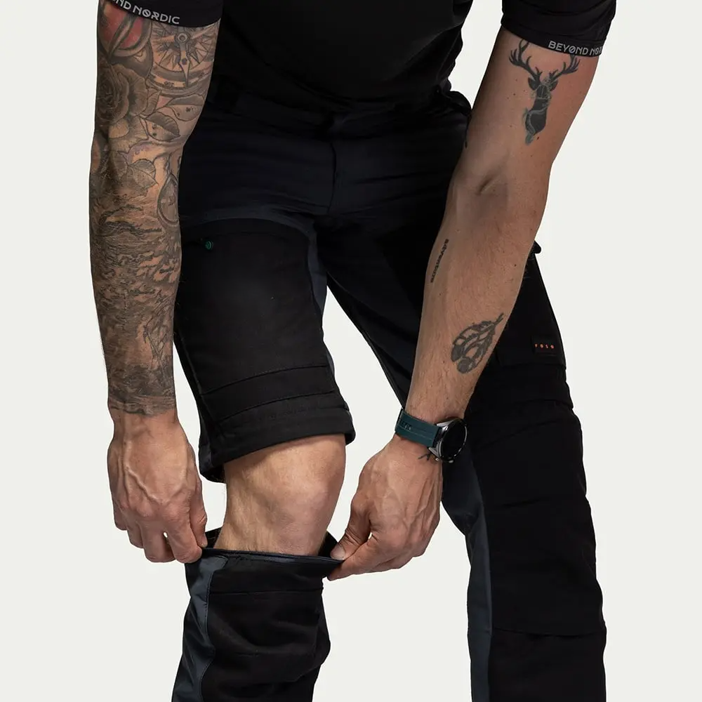 [PRE-ORDER] F002 Convertible Zip-Off Hiking Pants Carbon Grey