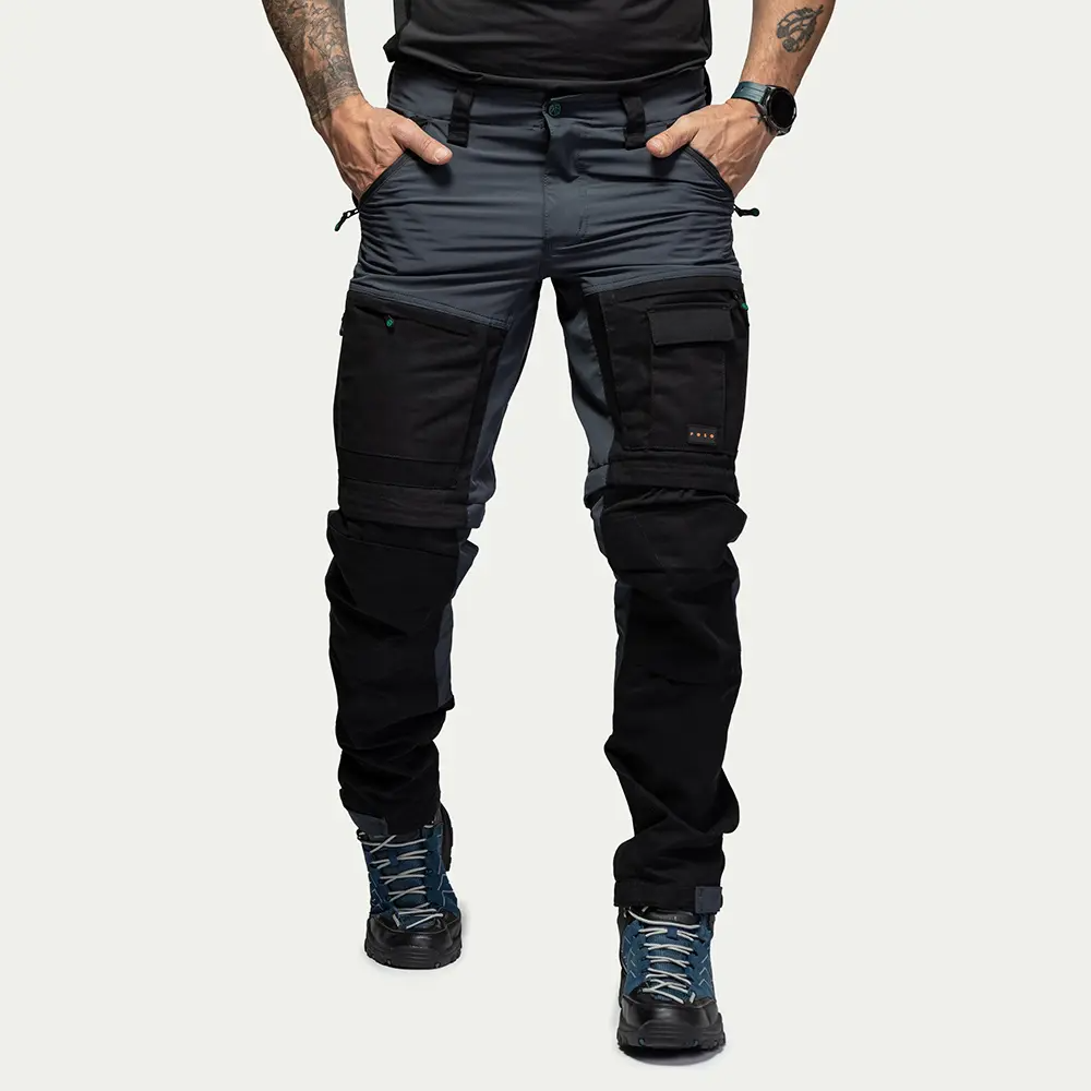 [PRE-ORDER] F002 Convertible Zip-Off Hiking Pants Carbon Grey