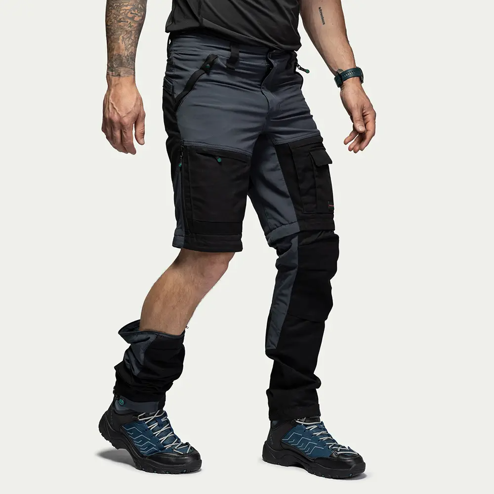 [PRE-ORDER] F002 Convertible Zip-Off Hiking Pants Carbon Grey