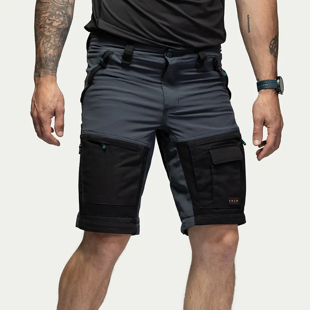 [PRE-ORDER] F002 Convertible Zip-Off Hiking Pants Carbon Grey