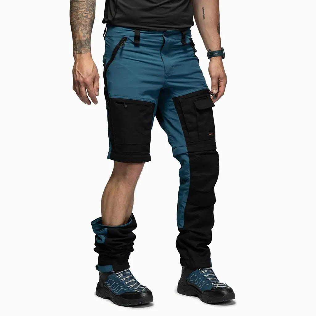 [PRE-ORDER] F002 Convertible Zip-Off Hiking Pants Legion Blue